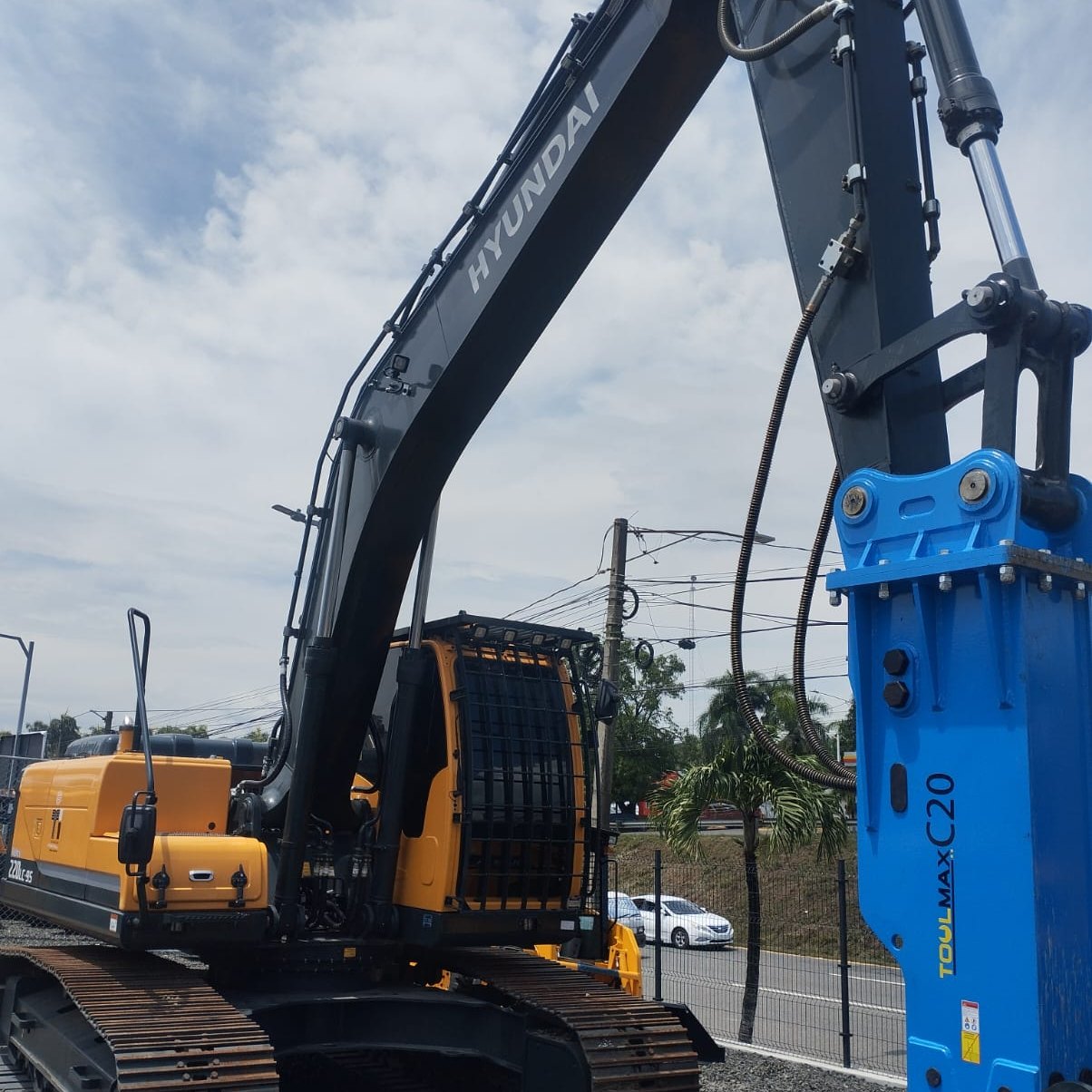 Detalle del Toolmax C20 en operación